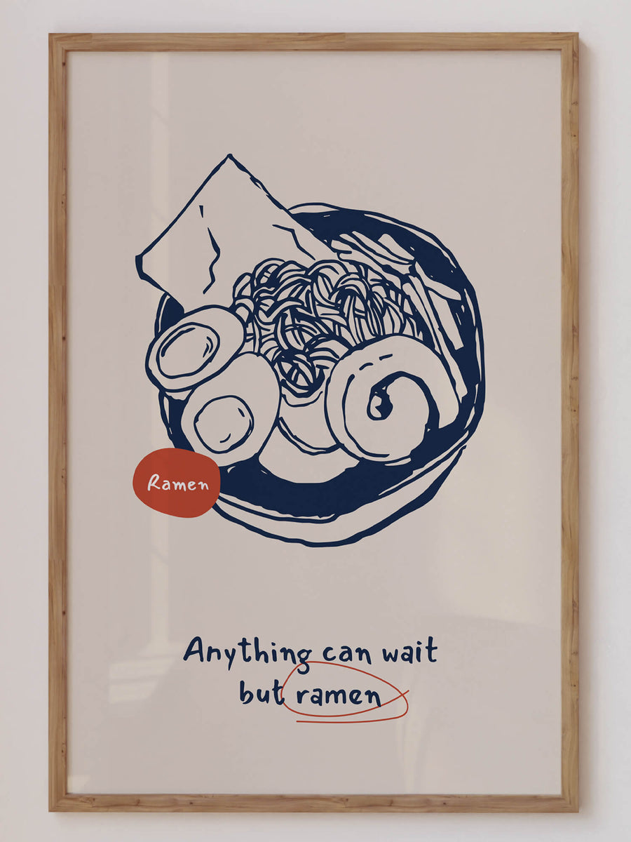 In The Mood For Noods Print