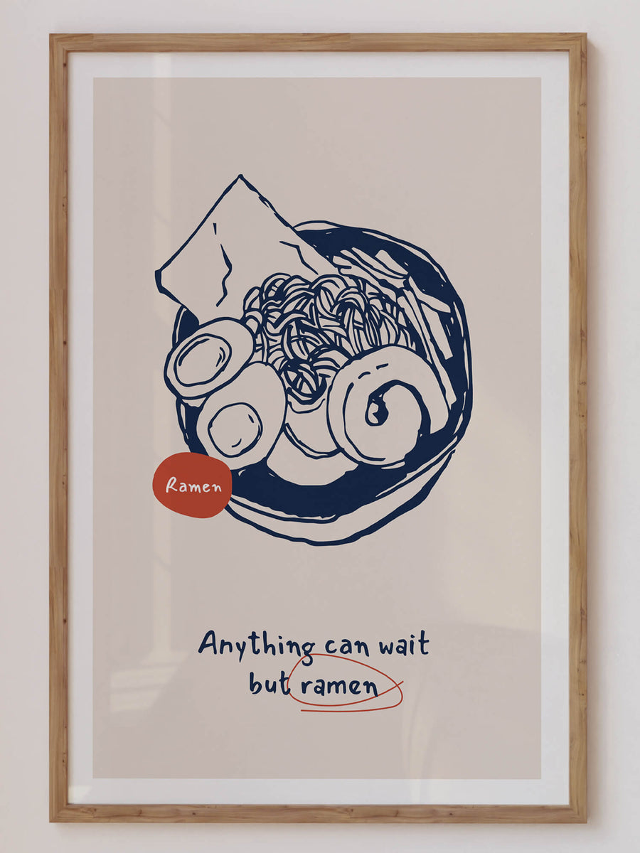 In The Mood For Noods Print