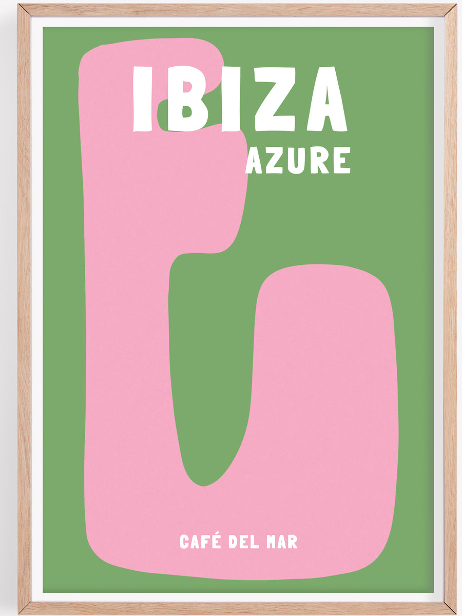 Ibiza Travel Print