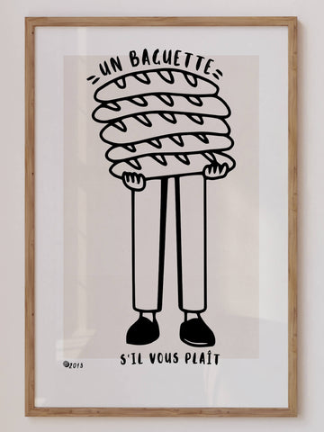 Got Baguette Print