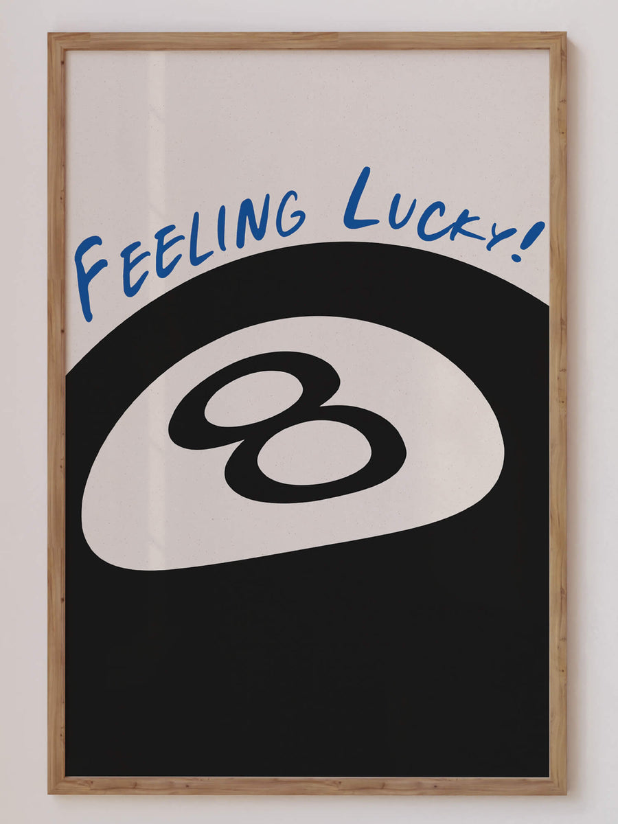 Lucky 8Ball Print