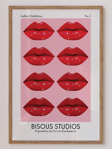 Bisous Studio Print