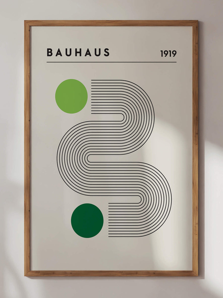 Bauhaus Hues Print