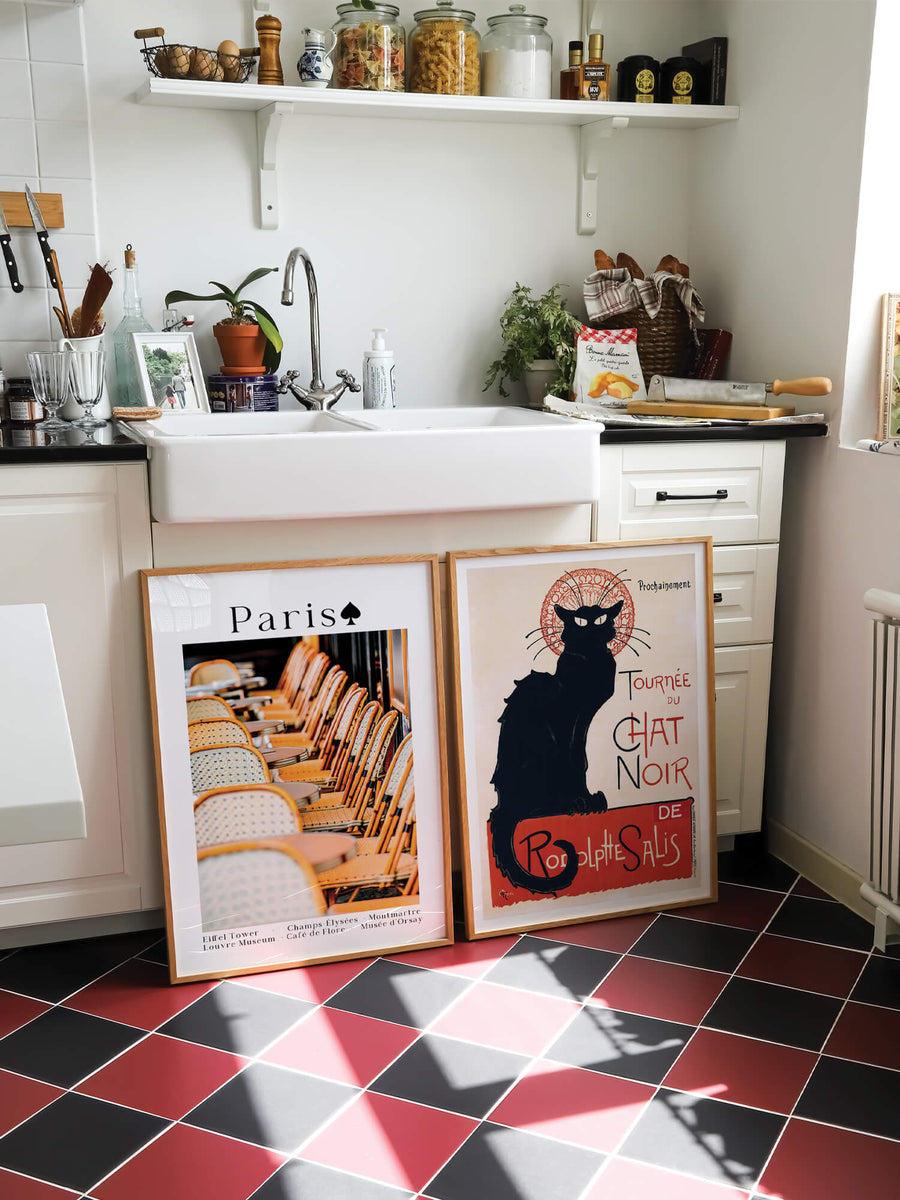 Tournee Du Chat Noir Print