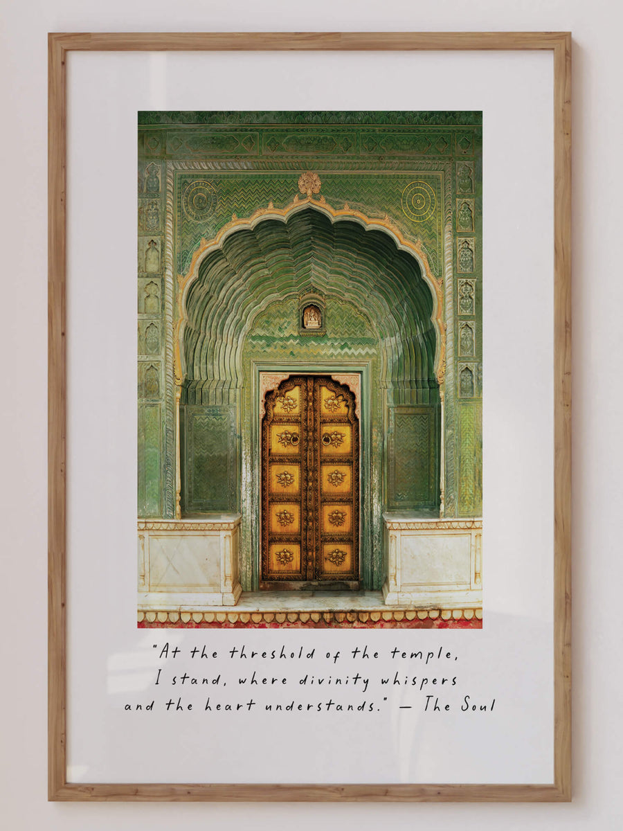 The Temple Door Print