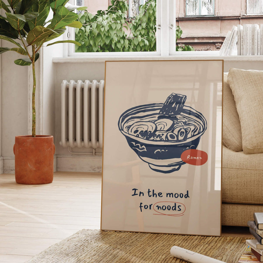 In The Mood For Noods Print