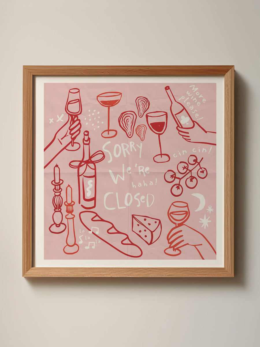 Wine Time Print