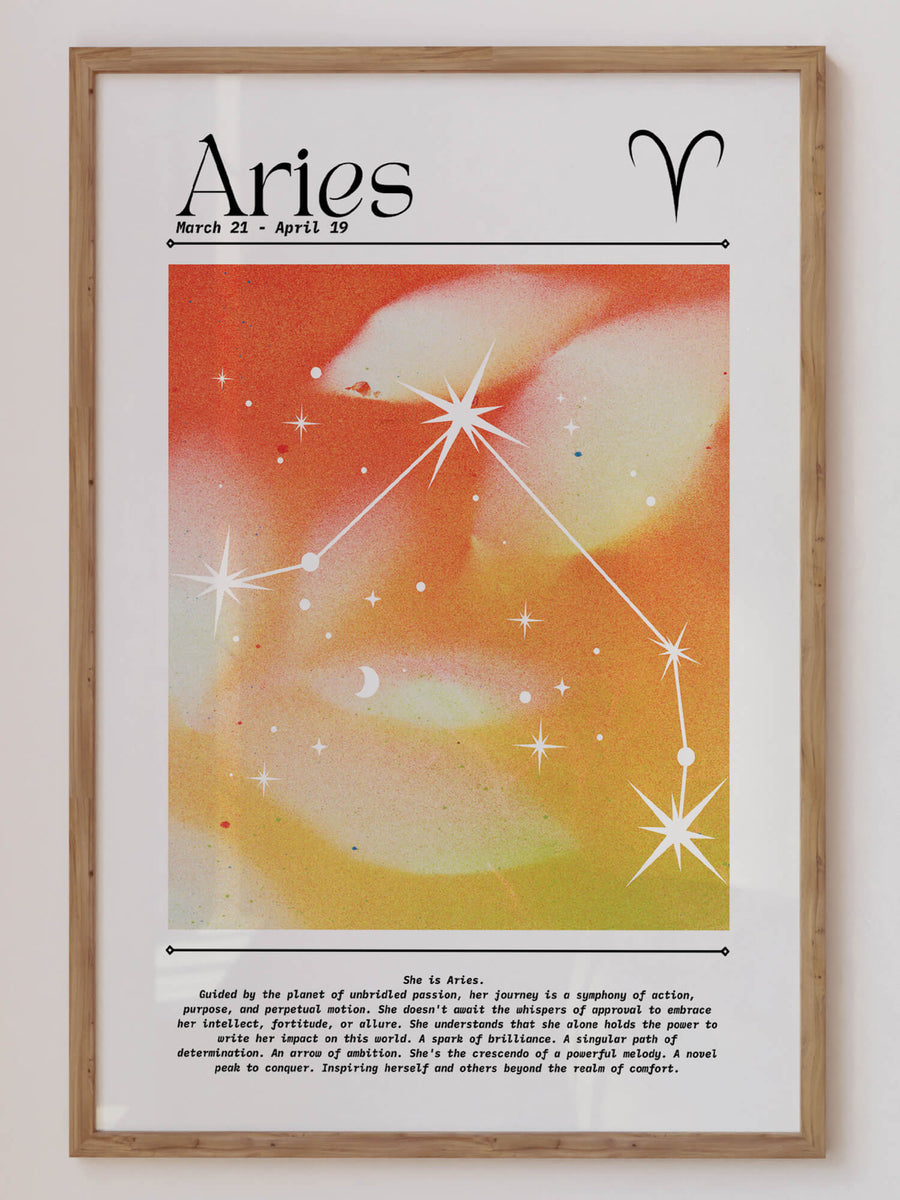 Aries Aura Gradient Print