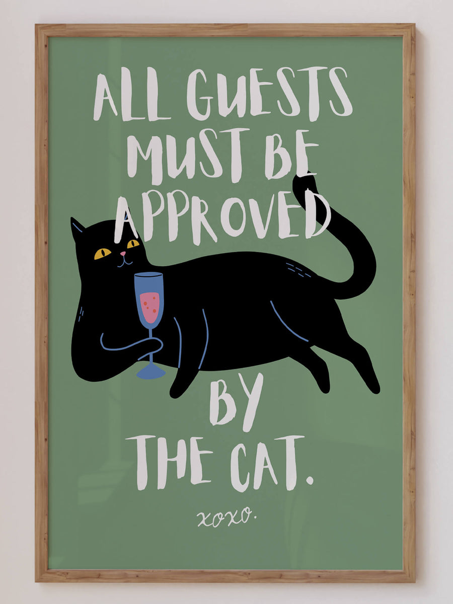 Cat Must Approve Print