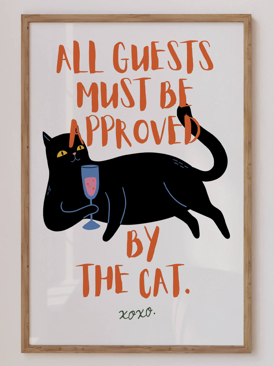 Cat Must Approve Print