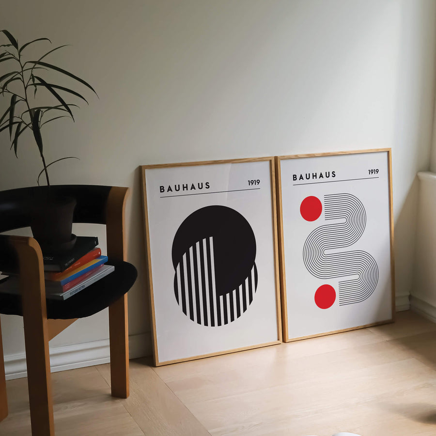 Bauhaus Hues Print