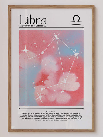 Libra Aura Gradient Print