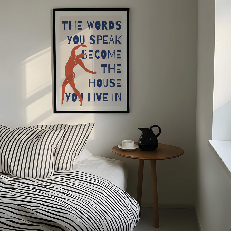 Words Matisse Print