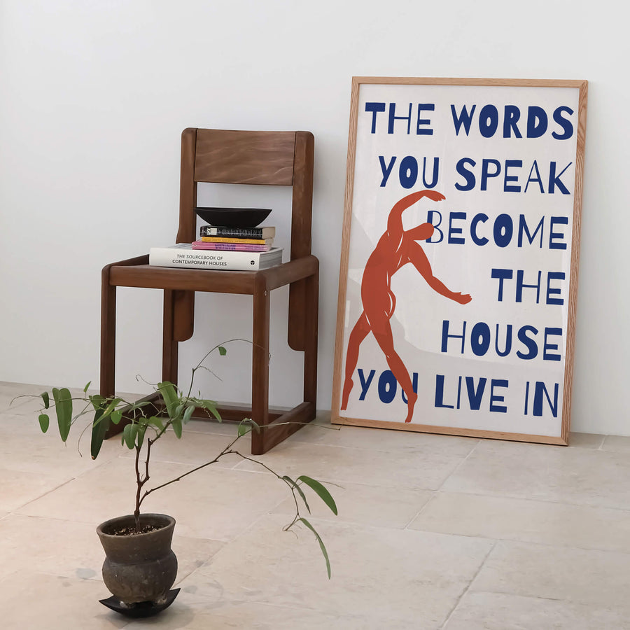 Words Matisse Print