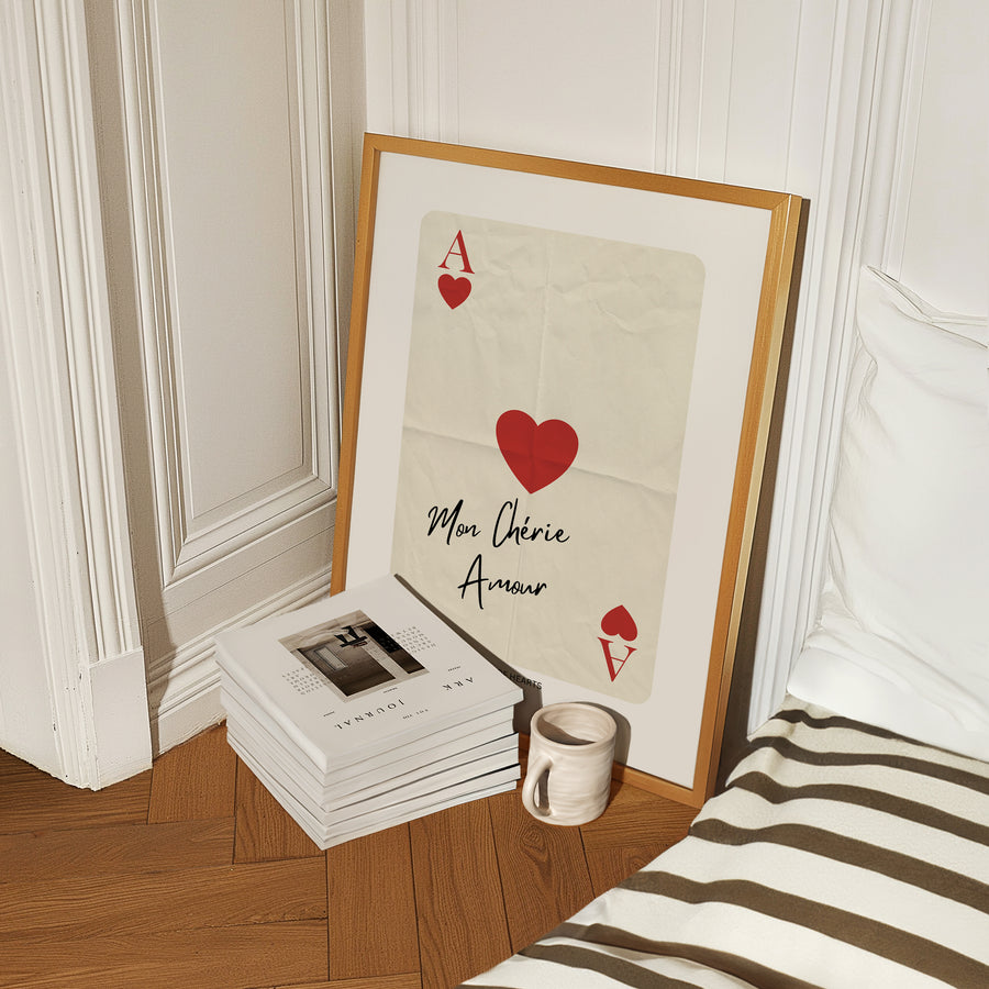 Mon Cherie Amour Print