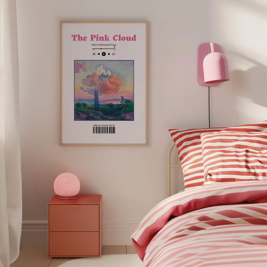 Pink Cloud Music Print