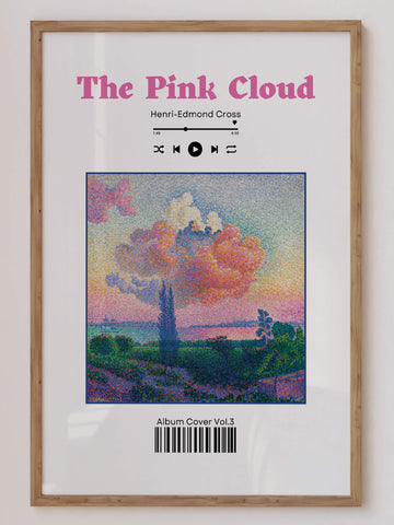 Pink Cloud Music Print