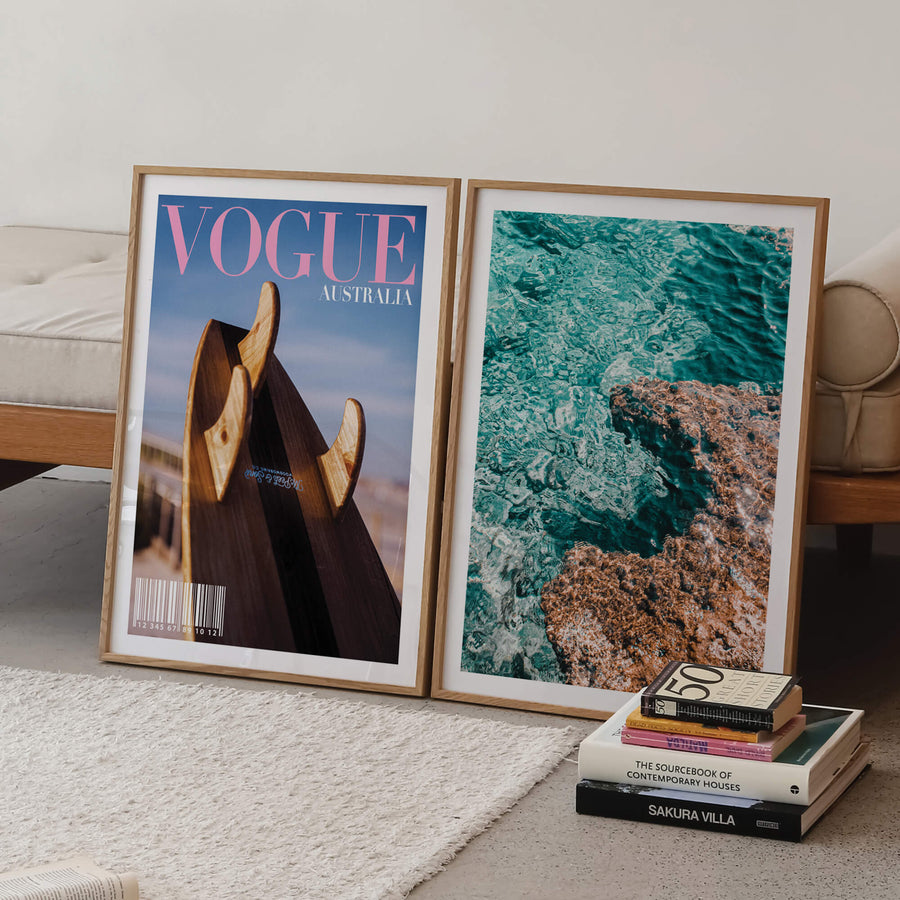 Vogue Surf Print