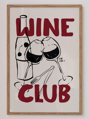 Wine Club Print