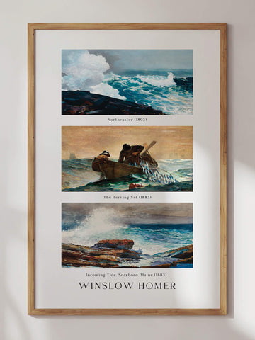 The Sea by Winslow Homer Print
